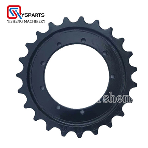 Piñón de pista MM15T MM20 MM20CR MM20SR MM20T <span class=keywords><strong>MM25</strong></span> Mini excavadora piezas de tren de rodaje piñón de accionamiento piñón de excavadora - Product Image 1