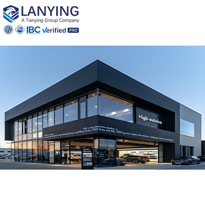 מבנה פלדה בנוי מהיר בניין סופרמרקטים טרומיים קניות קניות קניון מסחרי - Product Image 4