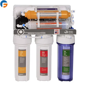 Elektrische 7 Stage Thuis Omgekeerde Osmose Systeem 75/100/400 Gpd Waterzuiveraar Filter Voor Huis & Hotel Hele Huis Ro-Systeem