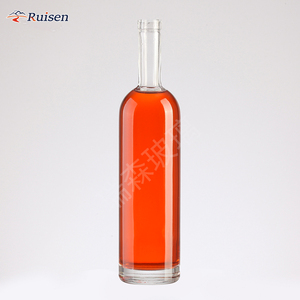 Bán Buôn <span class=keywords><strong>750Ml</strong></span> Thủy Tinh Rượu Vang Rượu Chai Thủy Tinh Brandy Gin Rum Tequila Rượu <span class=keywords><strong>Vodka</strong></span> Tinh Thần Chai Với Nắp - Product Image 2