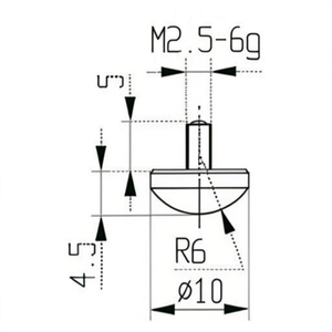 Conseils de mesure pour comparateurs M2.5 6g R6 10 Sensor Hardware - Product Image 1