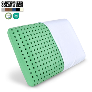 Heißer Verkauf Add Green Tea Ätherisches Öl Gel Kühl kissen Ortho pä dische Hybrid-Kühl wolke bestes Memory Foam-Kissen - Product Image 1