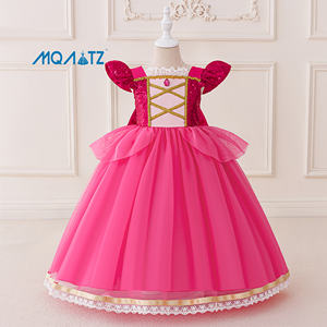 Vestido de Tul Encantador de Princesa MQATZ, <span class=keywords><strong>Disfraz</strong></span> de Cosplay de La Bella y la Bestia para Niñas, para <span class=keywords><strong>Navidad</strong></span>, ASMR055 - Product Image 4