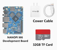 Carte de développement RK3588S nanopi M6 hôte intégré Android 12 box Ubuntu NANOPi machine a écran LCD 4/16/32 Go de mémoire sans EMMC