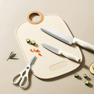 Fruit Vegetable Cutting Board PP Material Dishwasher Safe Irregular Shape Kitchen Chopping Block - Product Image 1