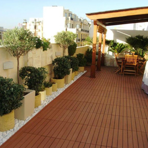 Échantillon gratuit de dalles de terrasse en bois texturé, anti-pourriture, résistantes à l'usure, décoratives <span class=keywords><strong>pour</strong></span> la <span class=keywords><strong>maison</strong></span>, à emboîtement - Product Image 4