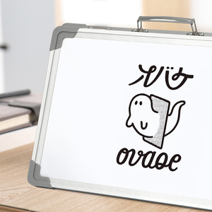 Double Sided Desktop <strong>Whiteboard</strong> and <strong>Mini</strong> Foldable Magnetic <strong>Whiteboard</strong> for Students and Kids Drawing - Product Image 6