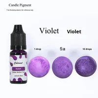 Essence de couleur liquide haute concentration, 24 couleurs, 10 ml, pour savon fait main, bougie, et coloration de silicone souple, directement de l'usine