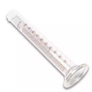 5mL 10mL 25mL 50mL 100mL laboratorio chimico borosilicato <span class=keywords><strong>cilindro</strong></span> di vetro <span class=keywords><strong>graduato</strong></span> - Product Image 3