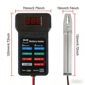 Tester Intelligente per Batterie <span class=keywords><strong>Auto</strong></span> Adatto per Autocontrolli Domestici/Officine Diagnostica a un Clic della Durata e Capacità - Product Image 6