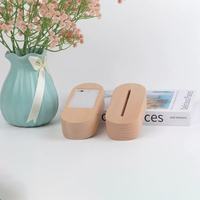 Lámpara LED inalámbrica, Base LED ovalada de madera, soportes de luz nocturna con iluminación 3D, iluminación blanca cálida para decoración del hogar del dormitorio