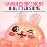 Lot de jouets lapins squishy personnalisés avec emballage coloré – Coffret cadeau lapin pour détaillants de jouets, événements festifs et saisonniers