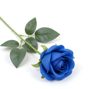 Roses artificielles en soie faites à la main en gros, roses rouges pour la décoration <span class=keywords><strong>de</strong></span> la maison et <span class=keywords><strong>de</strong></span> mariage, fleurs à longue tige imperméables en vrac, Fleur <span class=keywords><strong>De</strong></span> Dco Ration - Product Image 6