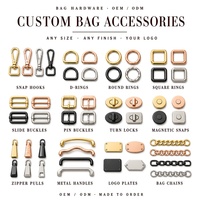 Mousqueton à ressort en forme de O pour sac, taille personnalisée, pour sangle de sac à main, porte-clés, diamètre de fil 3,5-6 mm, fabrication OEM