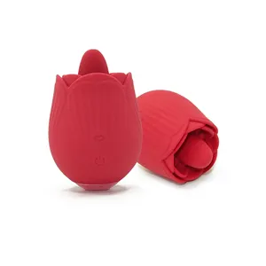 鲜艳的红色强力USB充电强刺激振动器性玩具按摩器g点乳头阴蒂振动器色情