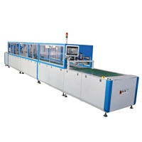 Machine automatique de pliage et d'emballage PLC pour blouses chirurgicales, combinaisons de protection, chemises et vêtements