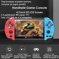 5.1 pouces X7 Plus 4.3 pouces 5.1 pouces 3500 classique 8 go double Joystick Portable écran HD enfants Portable rétro Console de jeux vidéo