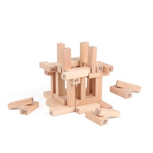 Wood Size <strong>Block</strong> Game <strong>Stacking</strong> <strong>Blocks</strong> Tumbling Tower Domino Game Children Building <strong>Blocks</strong> Set Educational Toy - Product Image 3