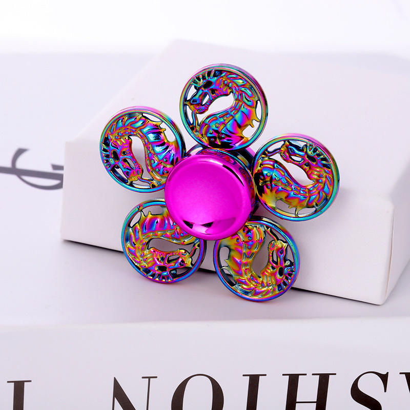 Dazzling colorful dragon floating box set