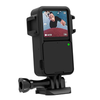 Cadre de protection standard Kitway pour caméra de sport DJI Action 2 accessoires utilisés avec boîtier magnétique en plastique