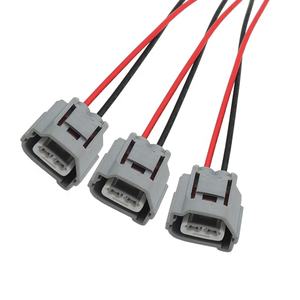 ขั้วต่อคอยล์จุดระเบิดสายไฟรถยนต์2ขา DJ7025D-2.2-21สีเทา - Product Image 6