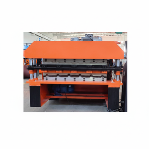 Pour la vente en gros Q Roll Forming Color Glazed Machines Machine de fabrication de tuiles Ibr de bonne qualité - Product Image 1