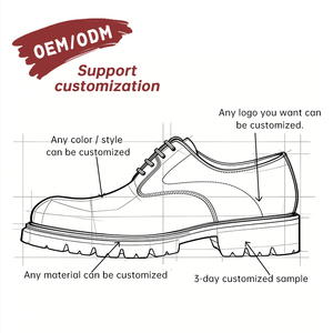 OEM Custom Men's Pointed Brogue Oxford <b>Shoes</b> Top-Grain Cowhide Thick Sole Comfort British Retro Wingtip Carving Business Dress - Product Image 3
