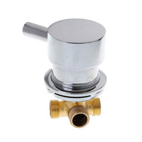 Robinet mitigeur moderne en cuivre pour salle de bain, accessoires de douche et baignoire, contrôleur de commutation eau chaude/froide, inverseur pour hôtel