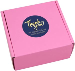 25 <b>Pack</b> Small Pink Shipping <b>Boxes</b> Corrugated Cardboard Mail Box Custom Mailer <b>Boxes</b> in 4x4x2'' for Food Jewelry Gifts Cosmetics - Product Image 2