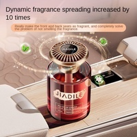 Diffuseur d'air de voiture haut de gamme en verre à fixer sur le siège, parfum longue durée et élimination des odeurs, décoratif pour véhicules