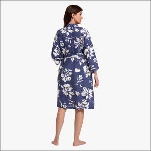 Printed Private Label Custom <b>Kimono</b> <b>Robe</b> Bathrobes Cotton Bamboo Women <b>Robes</b> Loungewear <b>Robes</b> - Product Image 2