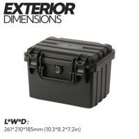 Boîte à outils de camion personnalisée en gros de bonne qualité étui de protection en plastique personnalisé pour batterie de carte SD