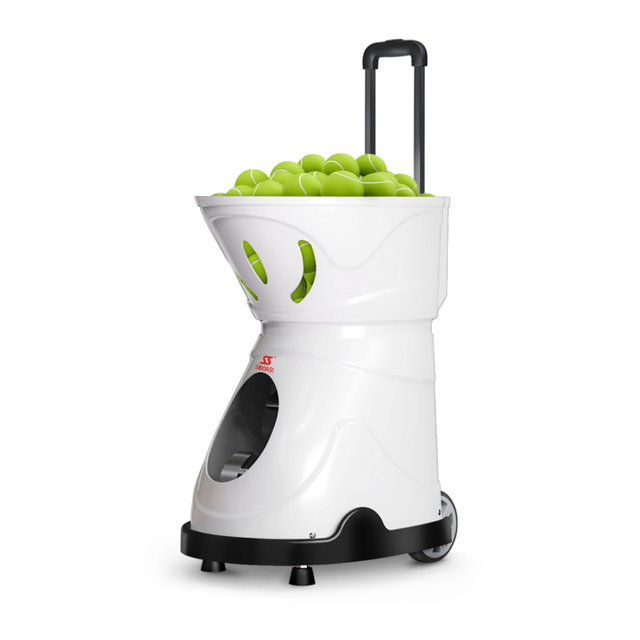 SIBOASI SS-T2402A High Quality Durable Portable Automatic Ball Launcher Indoor Tennis Training Voice Control Adjustable Speed