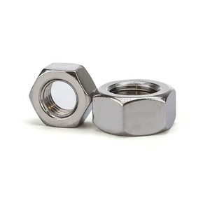 Écrous hexagonaux fins en acier inoxydable personnalisables OEM, revêtement oxyde noir, pour servomoteurs et bras robotiques - Product Image 1