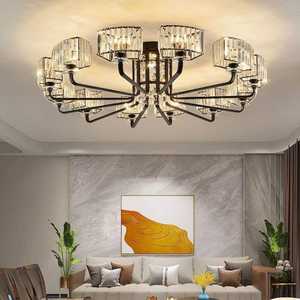 Nouveau design nordique mariage salon hôtel moderne cristal plafonnier lustres pour table - Product Image 2