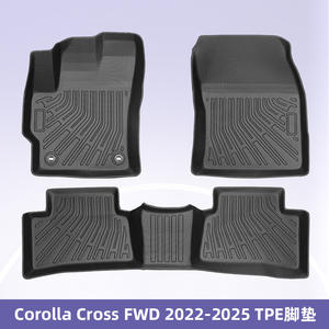 Alfombrillas de Coche de Lujo, Impermeables, 3D 5D, Personalizadas, de TPE, para COROLLA, HILUX, PRIUS, TACOMA, RAV4 - Product Image 5