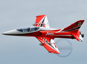 Avión de Combate RC FMS <span class=keywords><strong>Ares</strong></span> 90mm 8s, Modelo de Aeronave de 90mm con Motor EDF, 2.4G 6CH, PNP con Control Remoto Incluido - Product Image 5