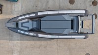 Bateau pneumatique PRO900 900 cm avec coque en aluminium Hypalon et console