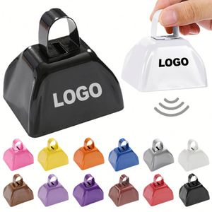 Cloche en métal de haute qualité avec poignées, cloches de stade personnalisées pour événements sportifs, cadeaux promotionnels pour fêtes - Product Image 1