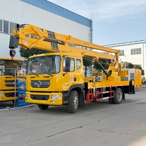 Camión con plataforma aérea articulada Dongfeng 4x2, camión con cesta elevadora de brazo plegable, camión elevador aéreo - Product Image 1