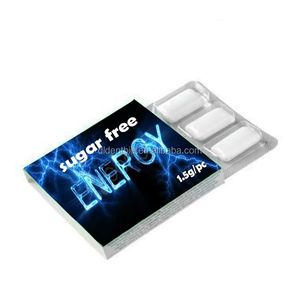 Kafeinli Guarana Taurine güç şekersiz yenileme enerji sakız - Product Image 3