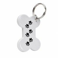 Tag Hewan Peliharaan NFC 213 Kustom dengan Kode QR Variabel, Tag Anjing PVC untuk Manajemen Hewan Peliharaan, Pemasangan Bluetooth WiFi dan Identifikasi