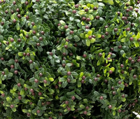 Plante artificielle avec boule topiaire de fruits bruns Bonsaï Petit arbre Plantes artificielles pour la décoration intérieure et extérieure de la maison