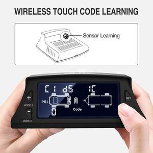 Moniteur de pression des pneus solaire <span class=keywords><strong>TPMS</strong></span> : Affichage simultané de la température et de la pression des pneus, avertissement précis, installation facile - Product Image 6
