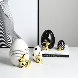 Ornements en céramique peints à la main, motif de pois de la vie, style moderne et luxueux, créatifs, petits objets décoratifs pour la <span class=keywords><strong>maison</strong></span>, modèle de décoration de chambre - Product Image 1