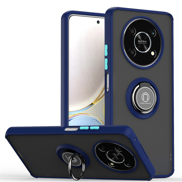 For Honor X9b X9a X9 X8b X8a X8 X7b X7a X7 X6a X6 X30 X30i X5 Plus Matte Shockproof Cover Stand Hybrid Back Case With Ring