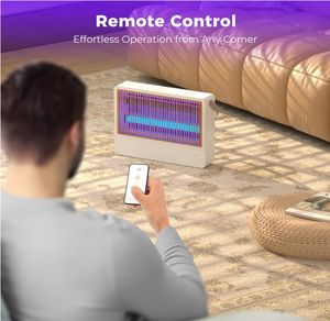 20W Hybrid Spectrum Indoor Electric Bug Zapper Home Remote Fruit Fly Mosquito Killer, y compris 2 Pack Ampoules de rechange 2-Pack - Product Image 3