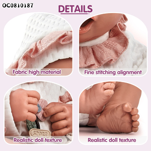 Poupées en silicone vinyle de 14 pouces <span class=keywords><strong>qui</strong></span> ressemblent à de vrais bébés à vendre - Product Image 4