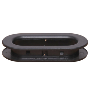 HWHongRV Cache-œillet ovale en plastique noir pour siège de course et revêtement de chaise de gaming - Product Image 6