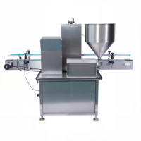 Máquina Automática de Llenado de Líquidos con Bomba de Engranajes Servo de Cabezal Único y Cinta Transportadora para Envasado de Botellas de Loción Corporal